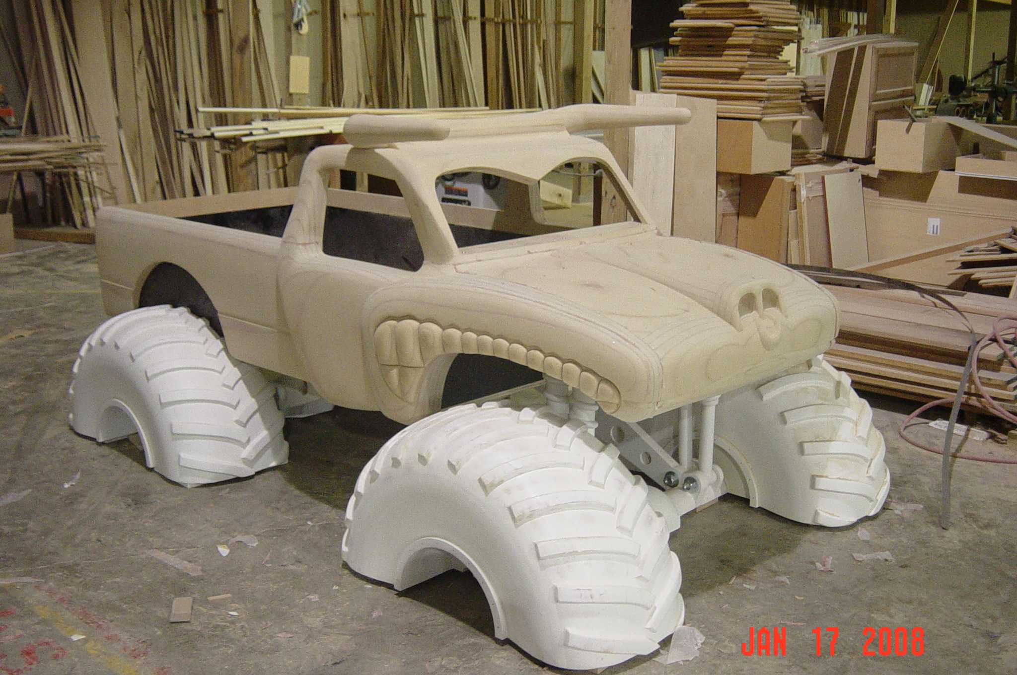 Monster Truck Bed Plans