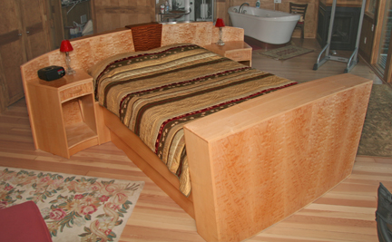 Art Deco Style Bed