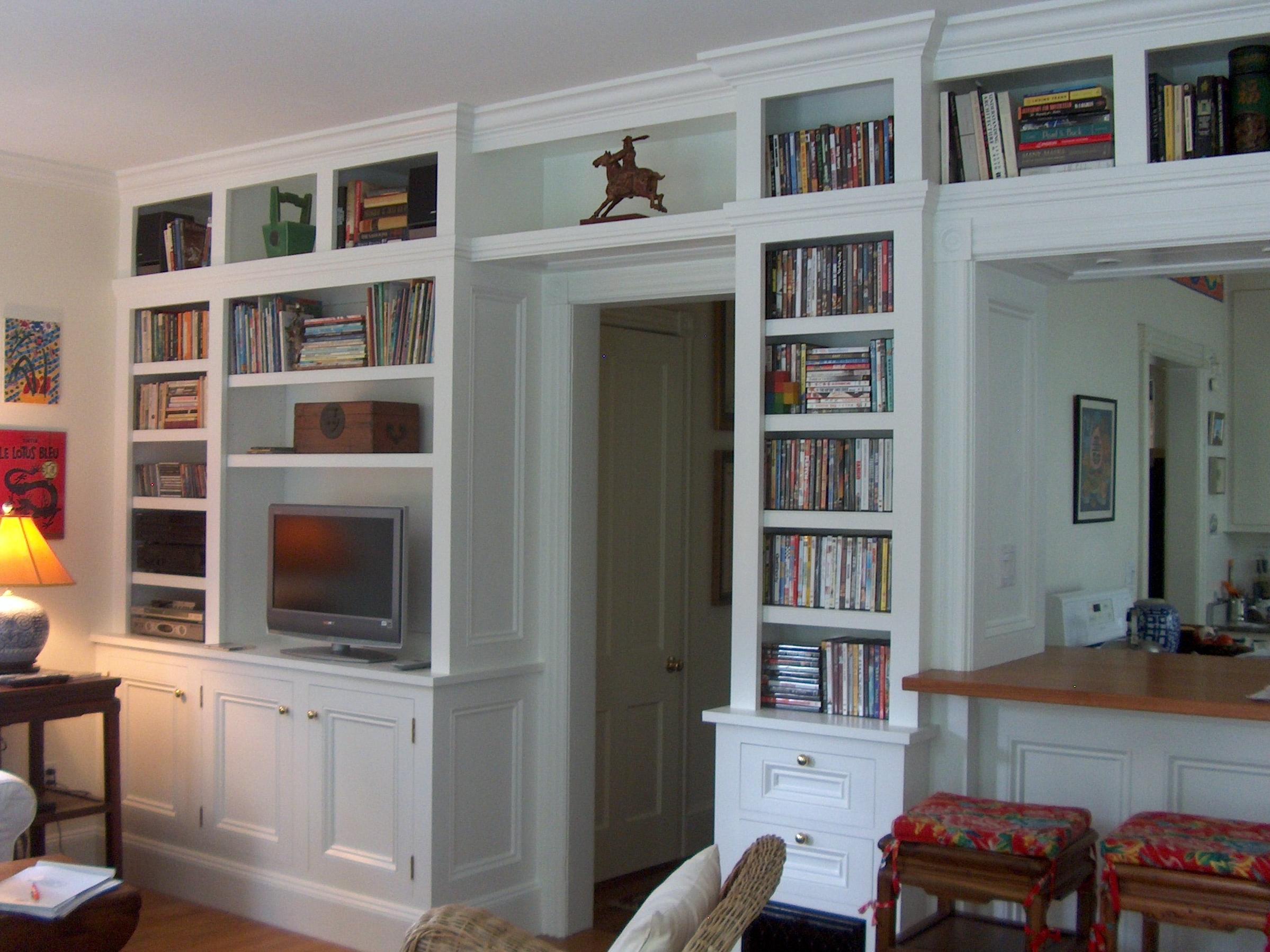 Tips Woodworking Plans: Here Build built in bookcase woodworking plans