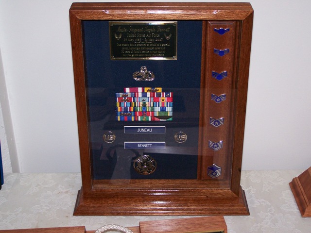 Military Retirement Shadowboxes