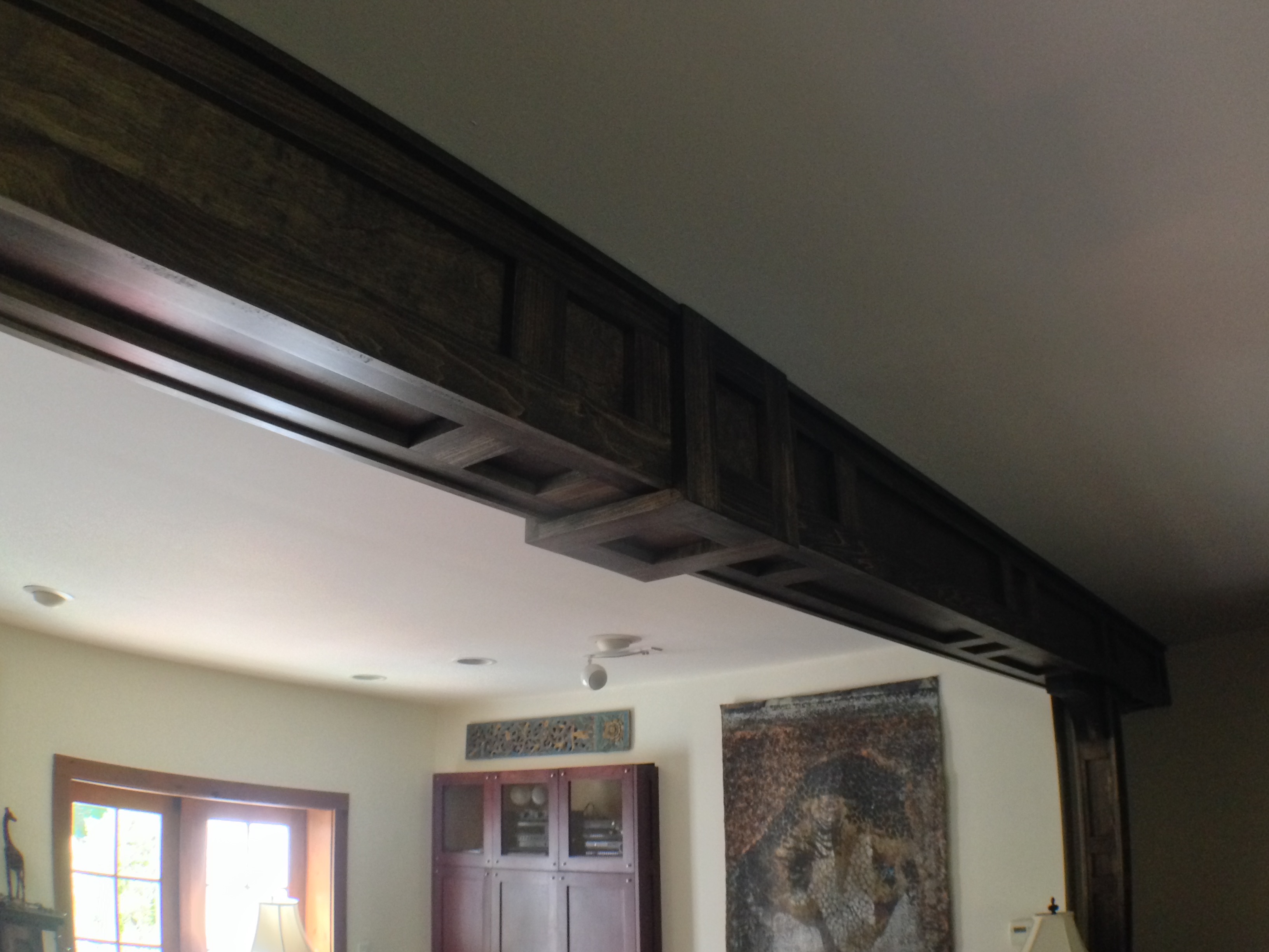 Ceiling Beam Designs Frame And Panel