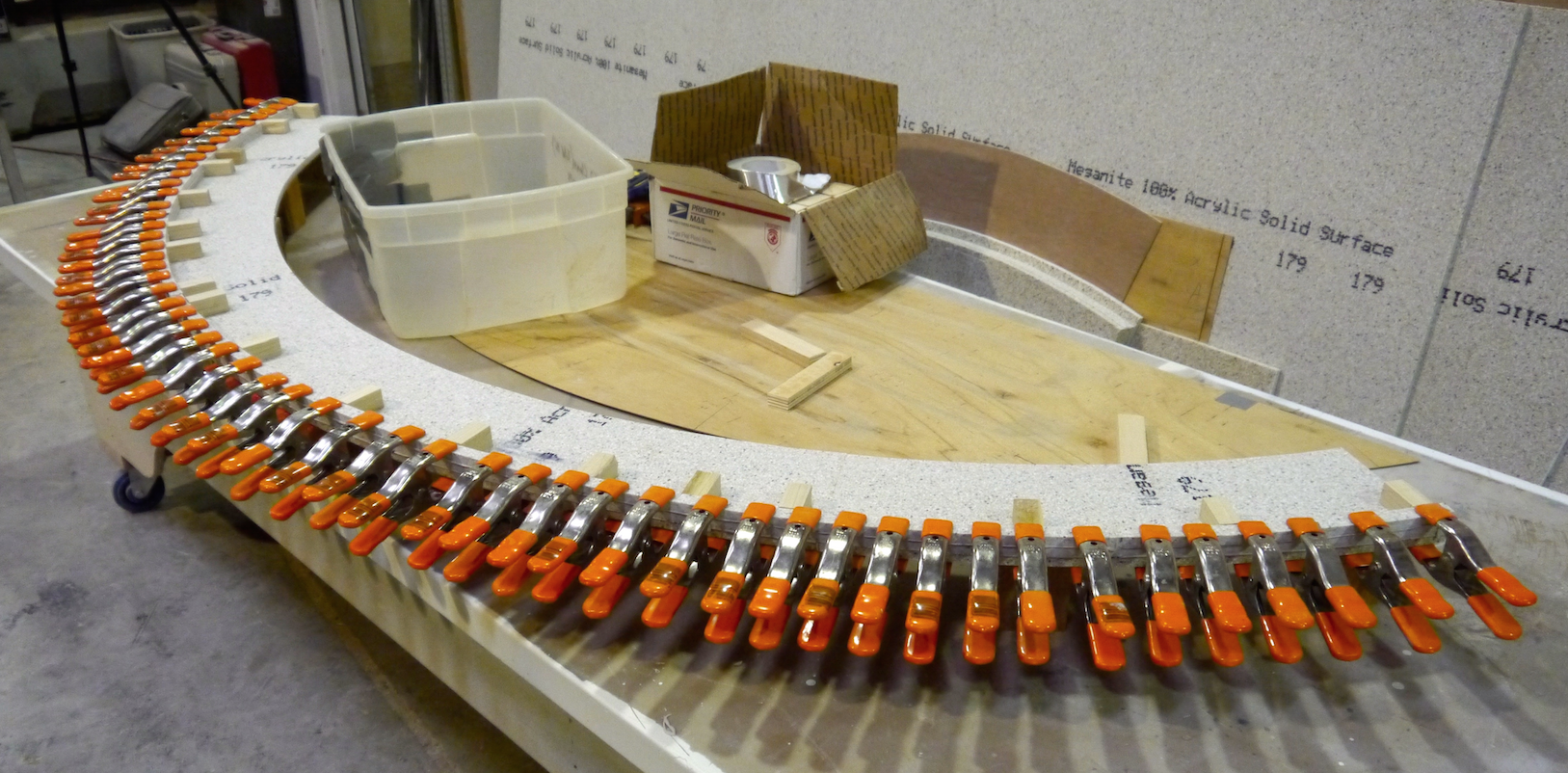 Spring clamps WOODWEB's Laminating and Solid Surfacing Forum