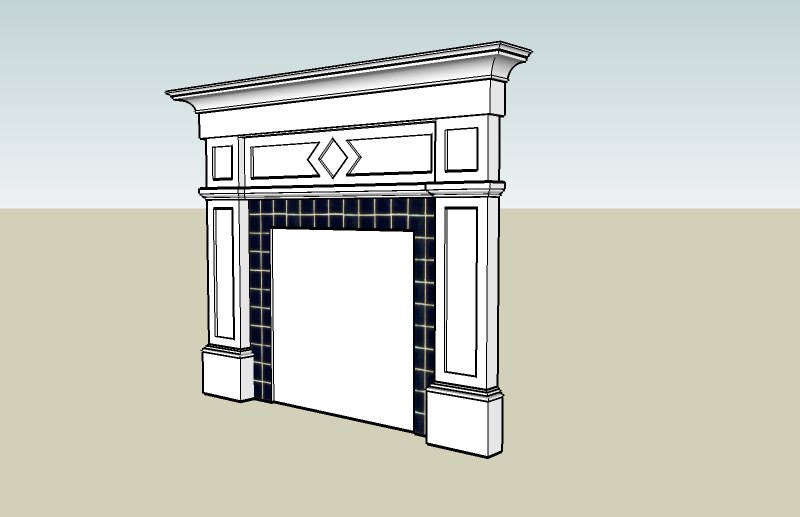 Fireplace Mantel Plans Drawings | 800 x 517 · 39 kB · jpeg