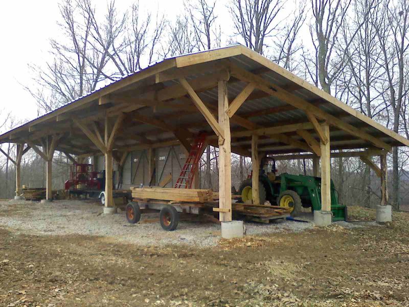 Sawmill Shed Plans