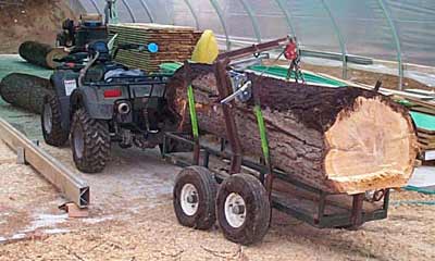 have my enercraft 30mset up in a shed with a 100 ft long log deck i 