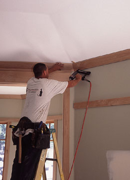 How to Install Crown Molding on Vaulted.