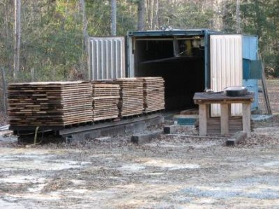 how to build wood drying kiln