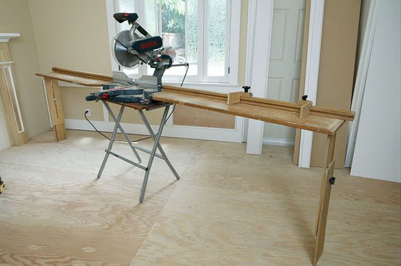 Mitre Saw Stand Plans Work Bench Nyw Jpg Pictures to pin on Pinterest