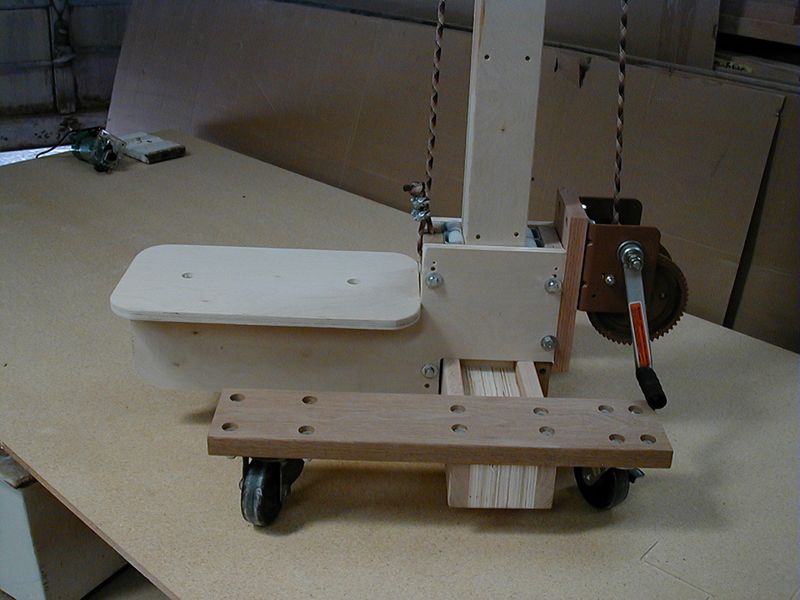 making your own cabinet jack