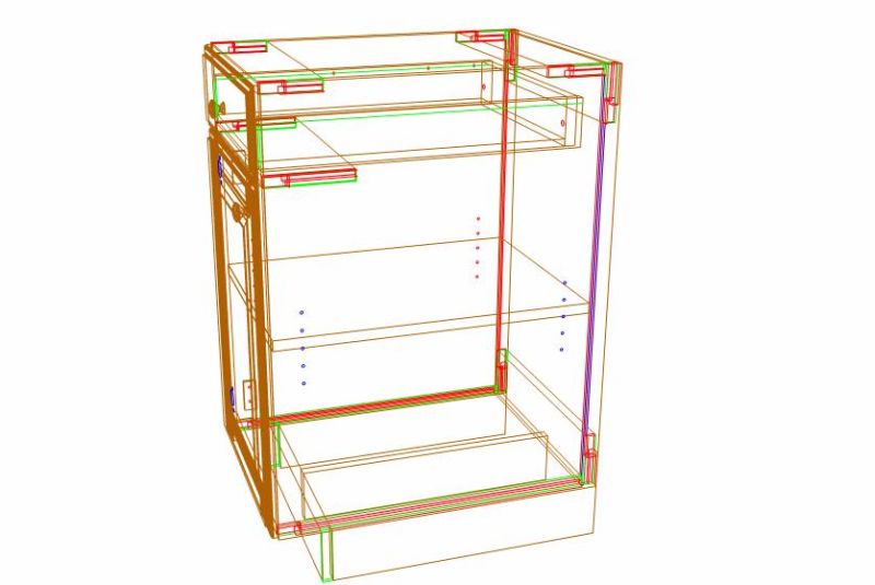 Optimizing Frameless Cabinet Construction For Materials Saving