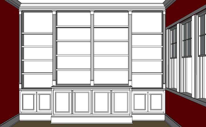 Built In Cabinets Plans PDF Woodworking
