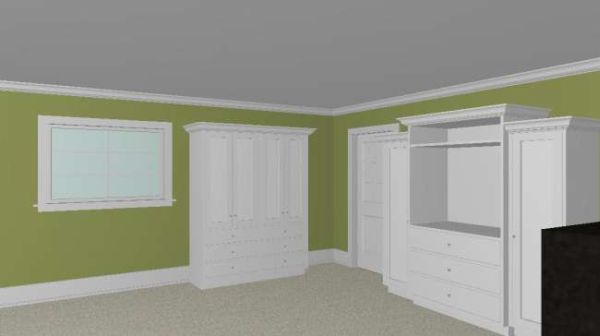 quality and price for a basic bedroom built-in