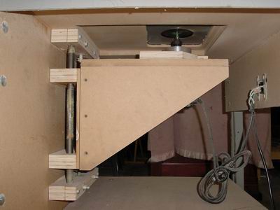 Homemade Router Table Lift