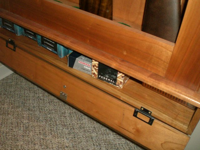 wall mounted gun cabinet