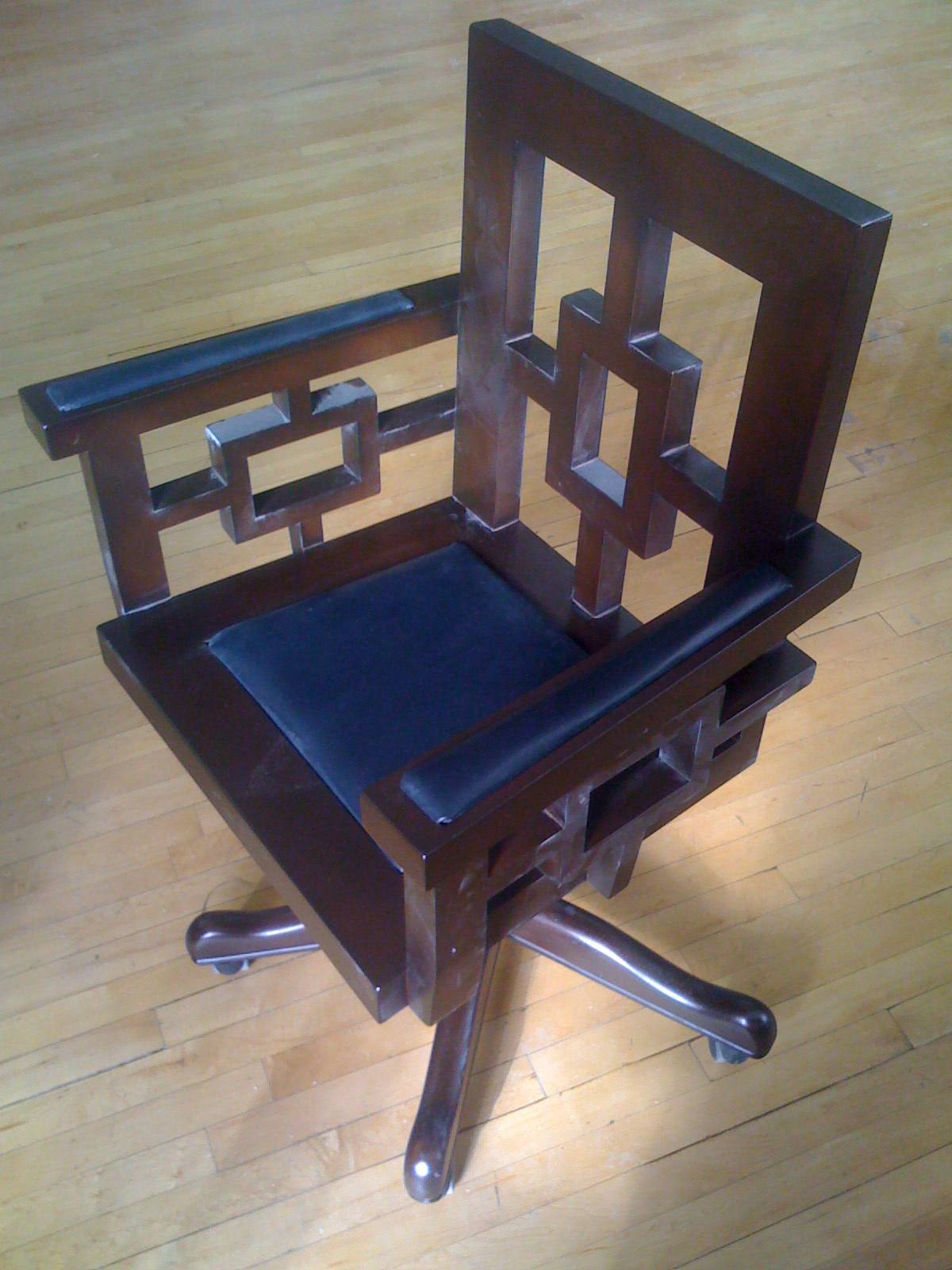Custom Desk Chair with Arms