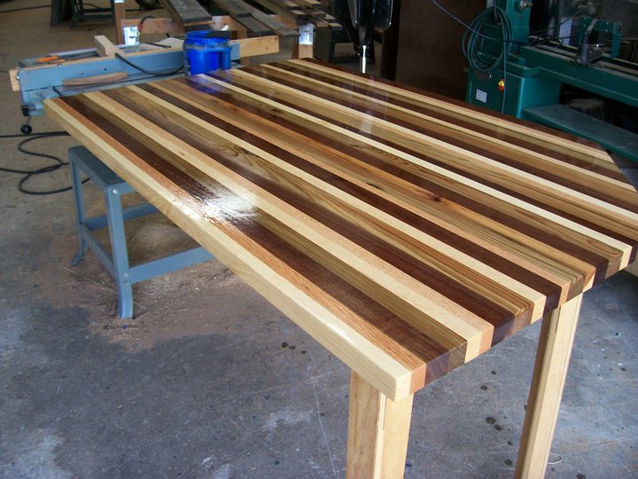 Reclaimed Wood Countertop