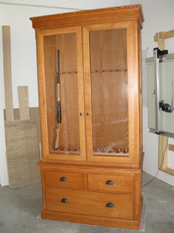 Custom Gun Display Cabinets