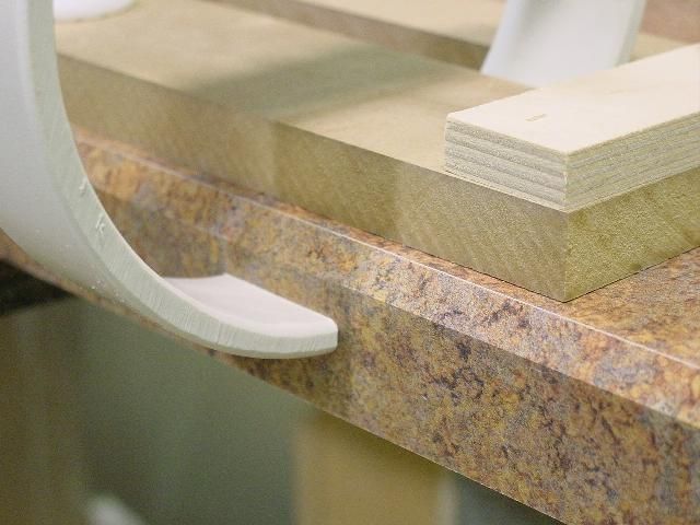 Clamping Laminate Bevel Edges