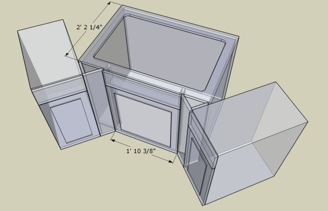 Corner Sink Base Ideas