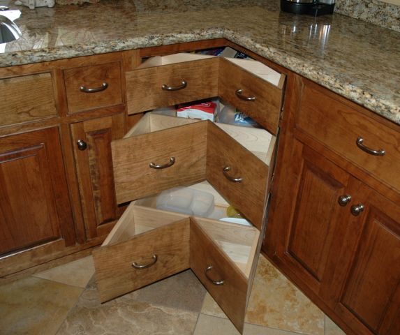 Inside Corner Drawers