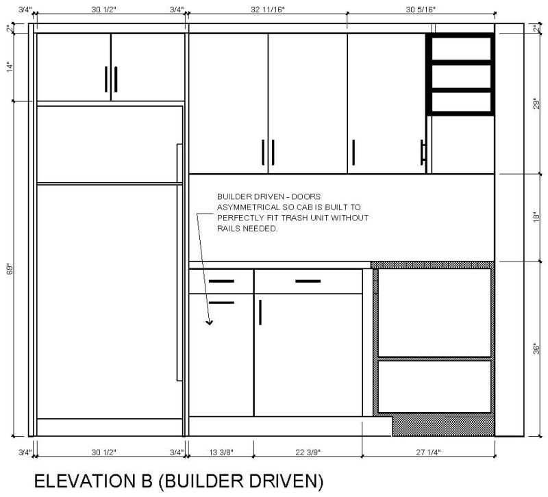 Kitchen Design Symmetry Versus Functionality