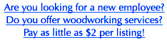 WOODWEB - The Information Resource for the Woodworking Industry